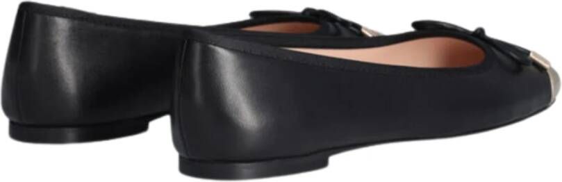 Liu Jo Zwarte Ballerina Platte Schoenen Black Dames