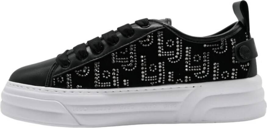 Liu Jo Zwarte Cleo Sneakers Black Heren