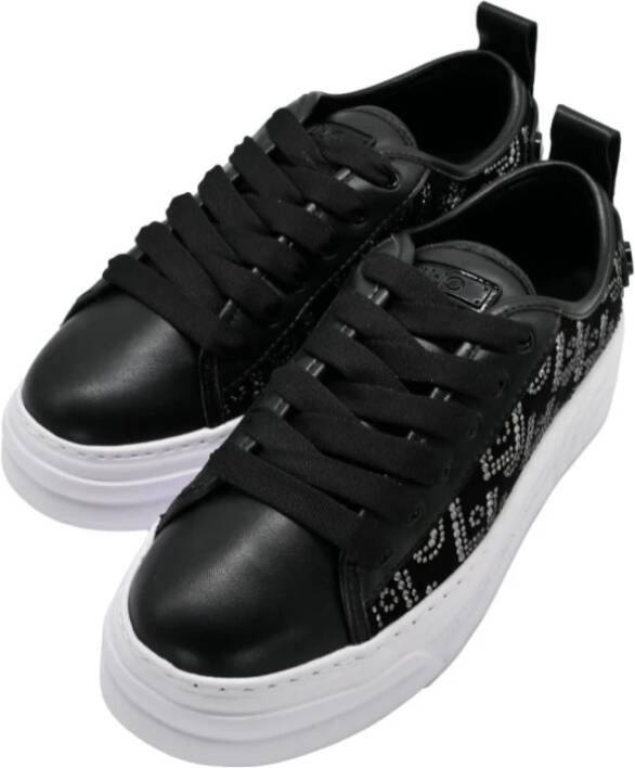 Liu Jo Zwarte Cleo Sneakers Black Heren