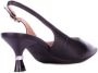 Liu Jo Zwarte Hak Decollete Schoenen met Logo Black Dames - Thumbnail 3