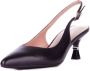 Liu Jo Zwarte Hak Decollete Schoenen met Logo Black Dames - Thumbnail 6