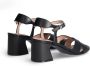 Liu Jo Zwarte Leren Sandalen Black Dames - Thumbnail 4