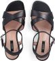 Liu Jo Zwarte Leren Sandalen Black Dames - Thumbnail 5