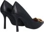 Liu Jo Zwarte platte schoenen met logogesp Black Dames - Thumbnail 9