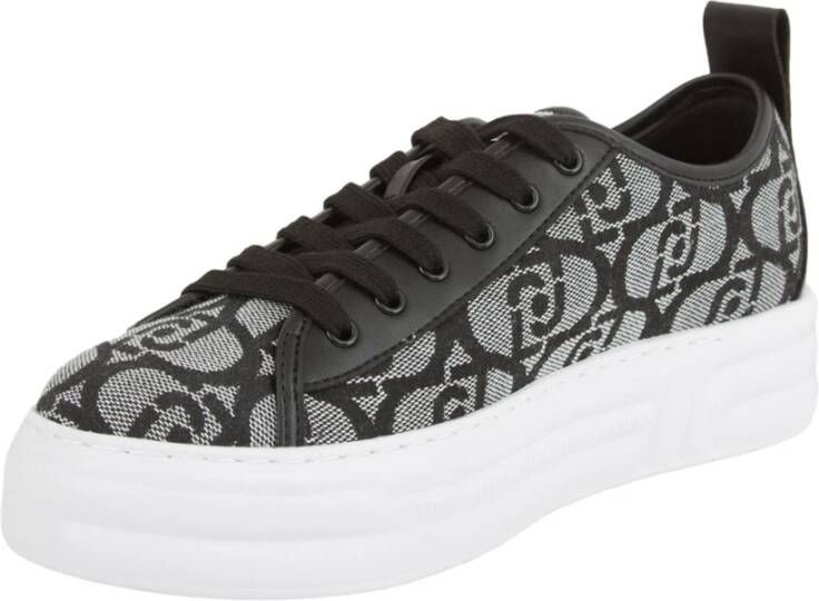 Liu Jo Zwarte Sneaker Schoenen Black Dames