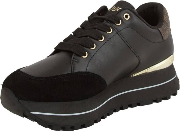 Liu Jo Zwarte Sneaker Schoenen Black Dames