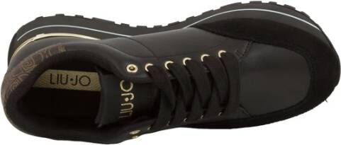 Liu Jo Zwarte Sneaker Schoenen Black Dames