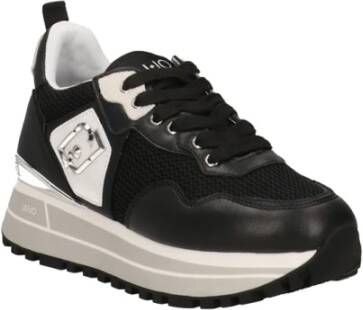 Liu Jo Zwarte Sneakers Iconische Stijl Comfort Black Dames