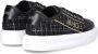 Liu Jo Zwarte Tweed Sneakers met Logo Black Dames - Thumbnail 3