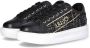 Liu Jo Zwarte Tweed Sneakers met Logo Black Dames - Thumbnail 4