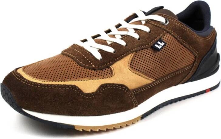 Lloyd Casual Sneakers in Bruin Brown Heren