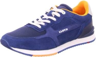 Lloyd Heren Veterschoenen van Veloursleer Blue Heren