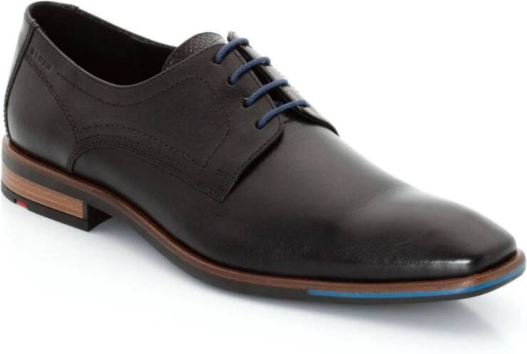 Lloyd Klassieke Leren Schoenen Black Heren