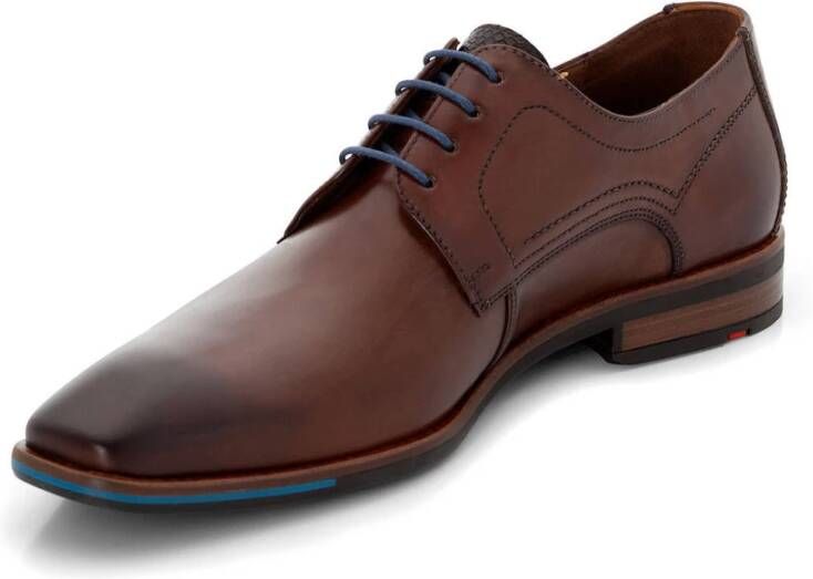 Lloyd Klassieke leren schoenen met subtiele accenten Brown Heren