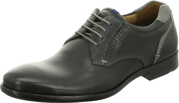 Lloyd Klassieke zwarte veterschoenen Black Heren