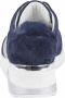 Lloyd Nubuck Leather Lace-up Sneakers Blue Dames - Thumbnail 2