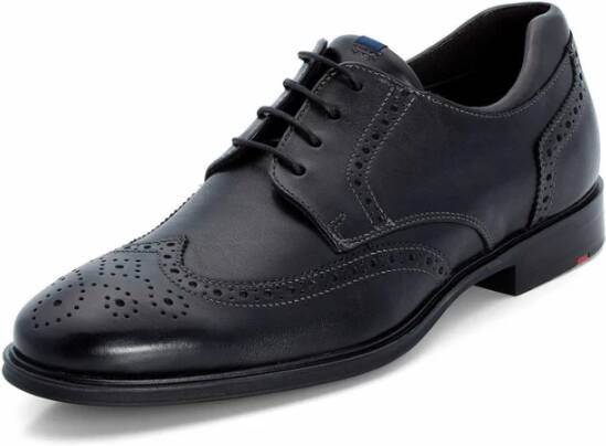 Lloyd Zwarte Veterschoenen Black Heren