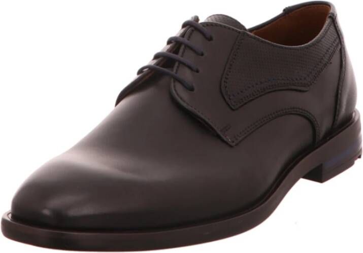 Lloyd Zwarte Veterschoenen Black Heren