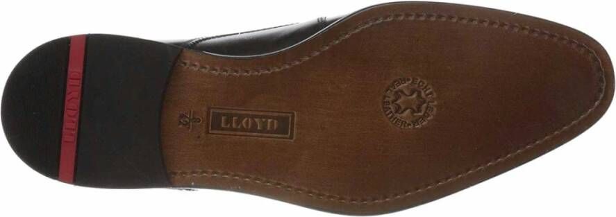 Lloyd Zwarte Veterschoenen Black Heren