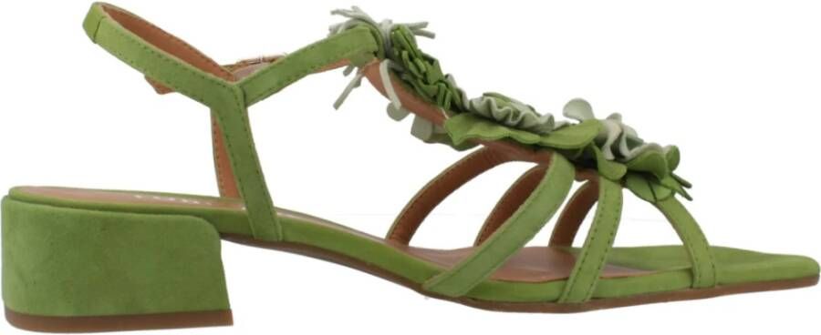 Lodi Elegant High Heel Sandals Green Dames