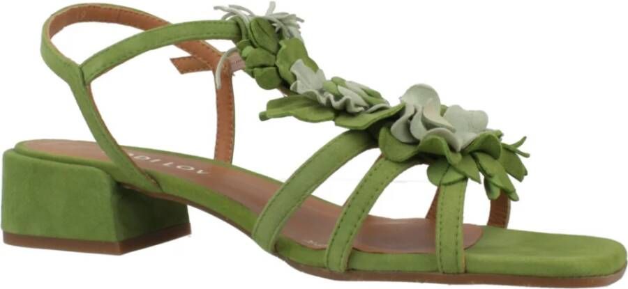 Lodi Elegant High Heel Sandals Green Dames