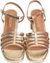 Lodi Gouden Jurk Sandalen Vrouwen Leer Yellow Dames - Thumbnail 2