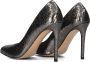 Lodi Pumps Stiletto Dames Damesschoenen Leer Slangenprint Blokhak hoogte 10 cm Wolis te Lood - Thumbnail 3