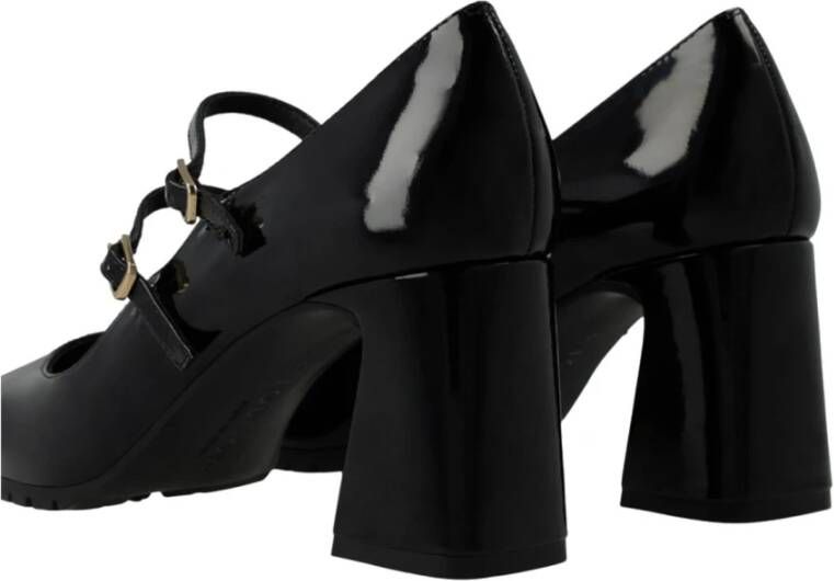 Lodi Zwarte lakleren jurkschoenen Black Dames