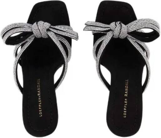 Loeffler Randall Fabric sandals Gray Dames