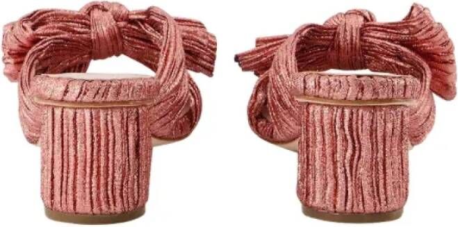 Loeffler Randall Fabric sandals Pink Dames