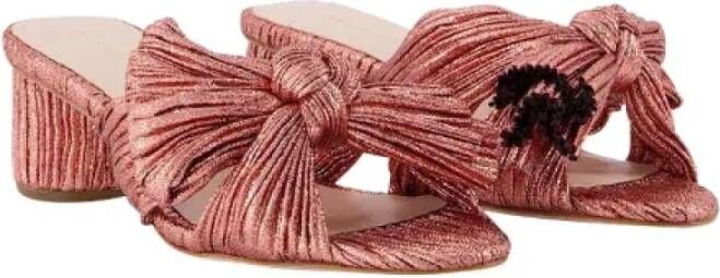 Loeffler Randall Fabric sandals Pink Dames