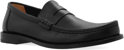 Loewe Campo leren loafers Black Heren