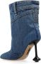 Loewe Denim enkellaarzen 'Toy' Blue Dames - Thumbnail 5