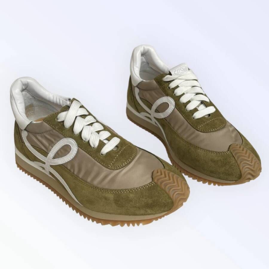 Loewe Groene Runner Sneaker Schoenen Nieuw Doos Green Dames