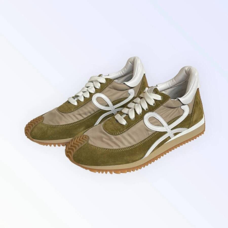 Loewe Groene Runner Sneaker Schoenen Nieuw Doos Green Dames