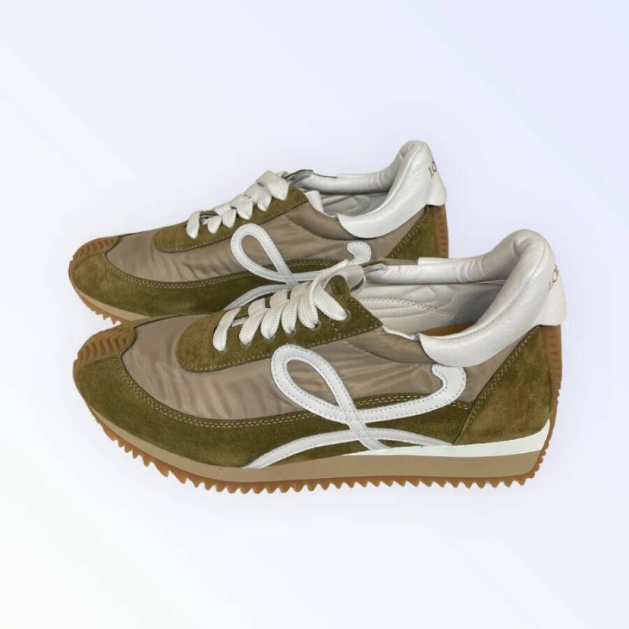 Loewe Groene Runner Sneaker Schoenen Nieuw Doos Green Dames