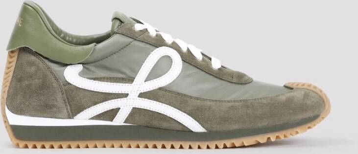 Loewe Groene Sneakers Stijlvol Aw24 Green Heren