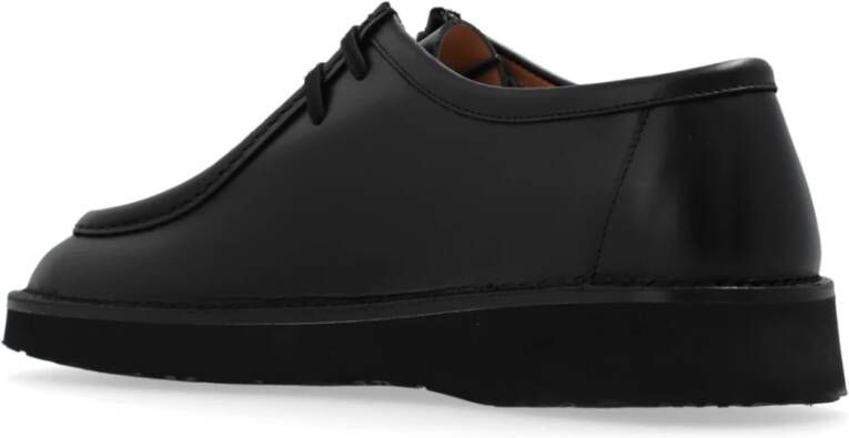 Loewe Leren Derby schoenen Black Heren