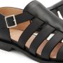 Loewe Leren sandalen met enkelband Black Heren - Thumbnail 4