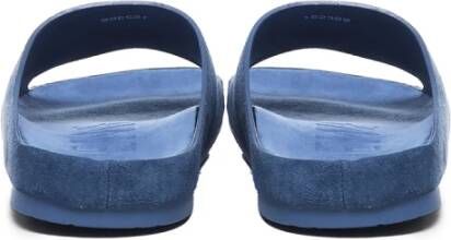 Loewe Open Teen Leren Sandalen Zwart Blauw Blue Heren