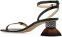 Loewe Petal hak sandalen Black Dames - Thumbnail 5