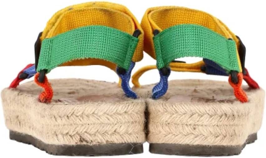 Loewe Pre-owned Canvas espadrilles Multicolor Dames