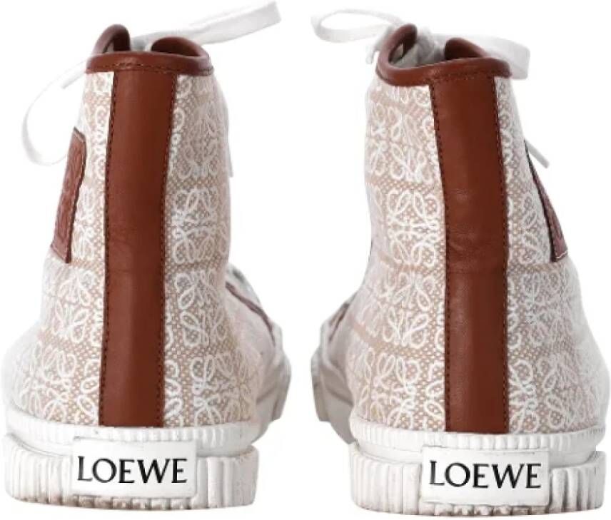 Loewe Pre-owned Canvas sneakers Multicolor Heren