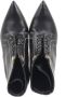 Loewe Pre-owned Leather boots Black Dames - Thumbnail 8