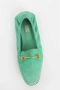 Loewe Pre-owned Leather flats Green Dames - Thumbnail 4