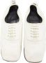 Loewe Pre-owned Leather flats White Dames - Thumbnail 2