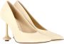 Loewe Pre-owned Leather heels Beige Dames - Thumbnail 4