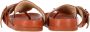 Loewe Pre-owned Leather sandals Brown Dames - Thumbnail 5