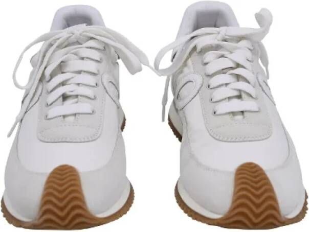 Loewe Pre-owned Suede sneakers Multicolor Dames