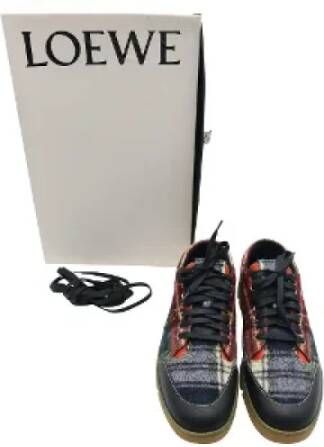 Loewe Pre-owned Wool sneakers Multicolor Heren